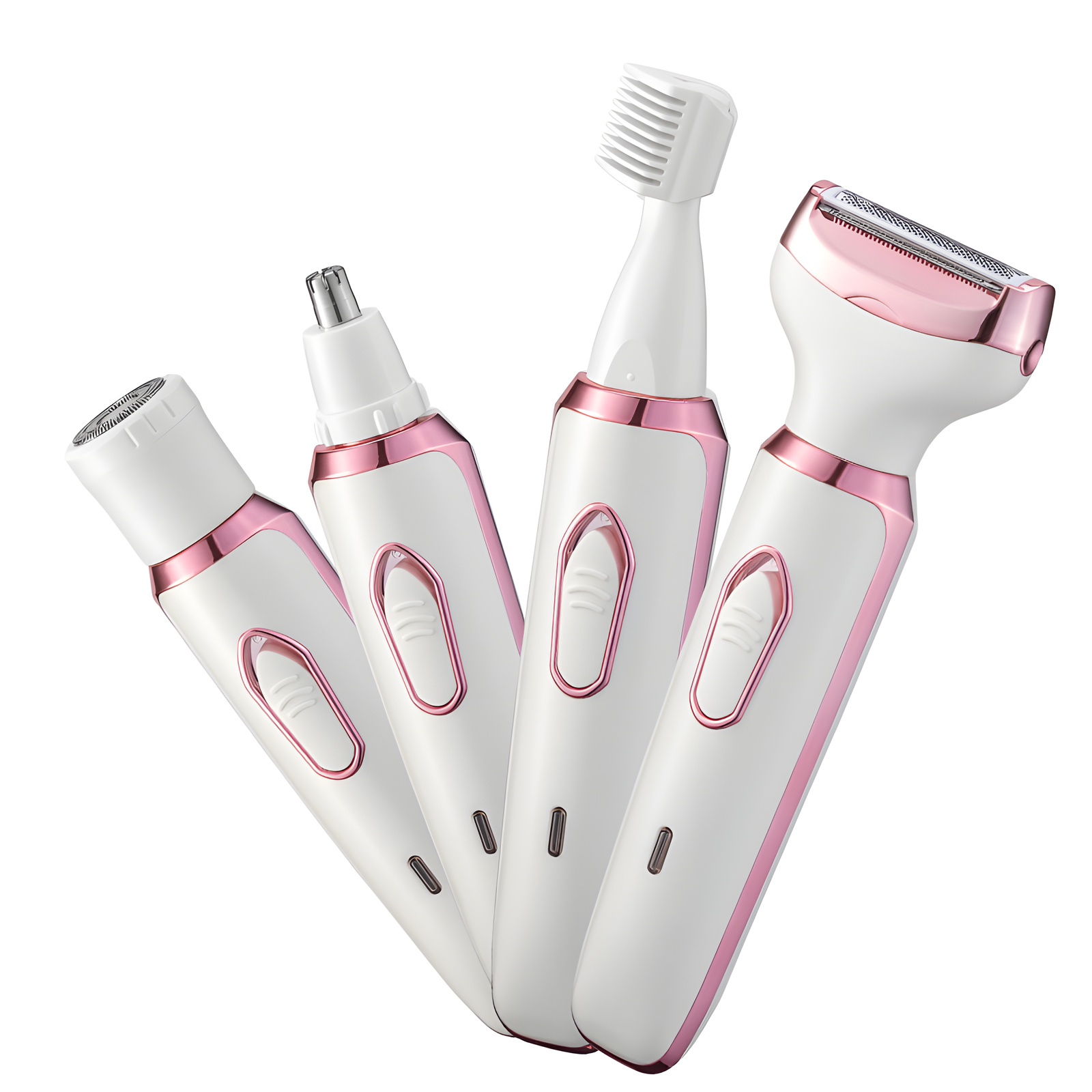 4-in-1 Rechargeable Women's Body Shaver & Trimmer